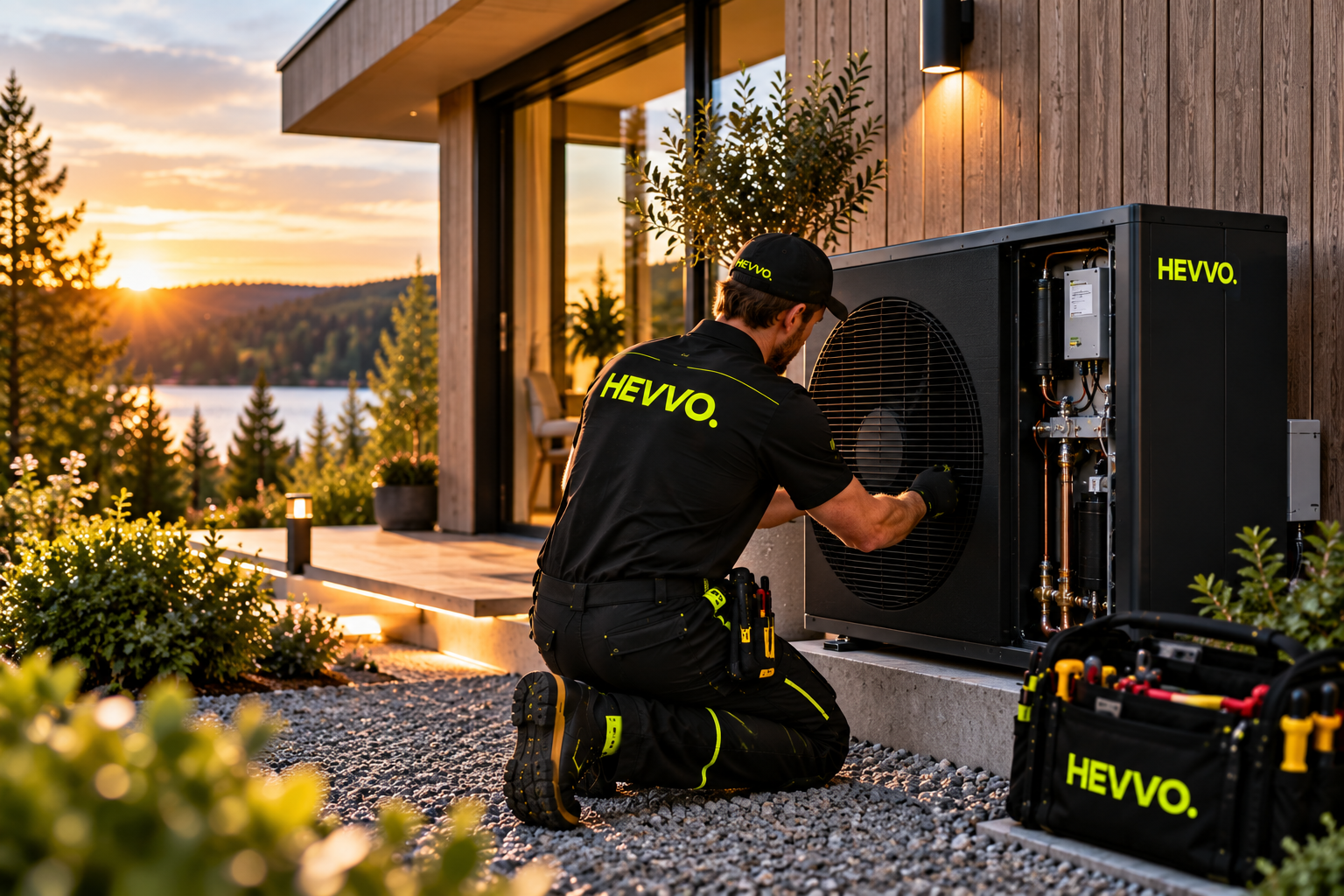 Värmeinstallation som kan omfattas av Home Check