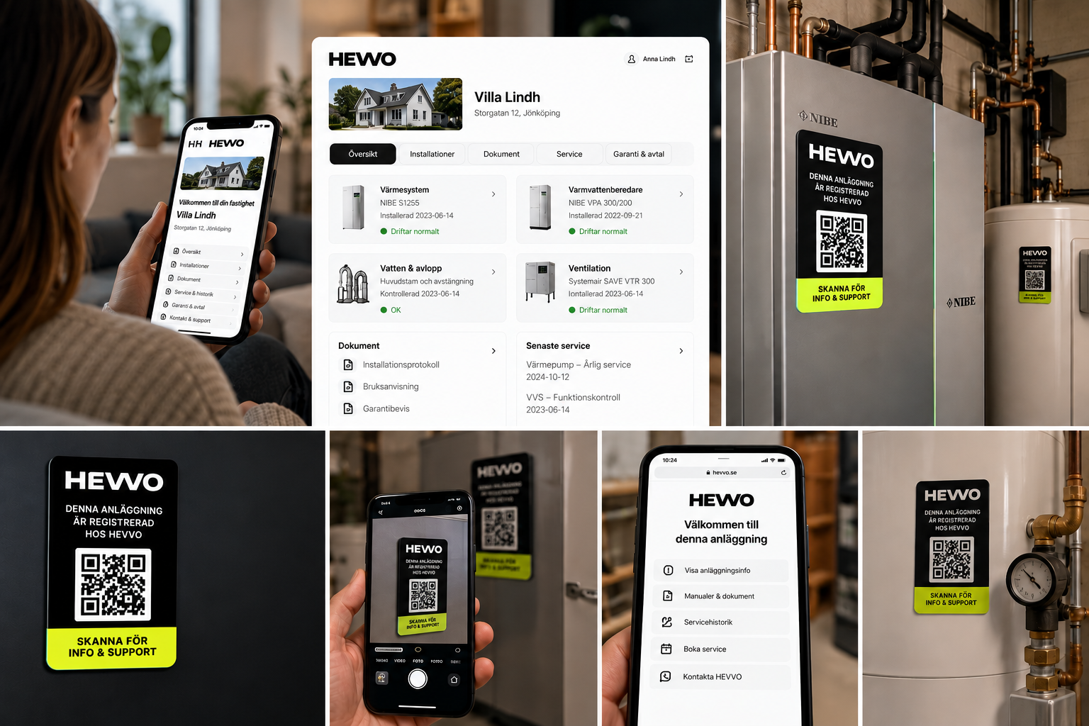 QR-baserad dokumentation för installationer